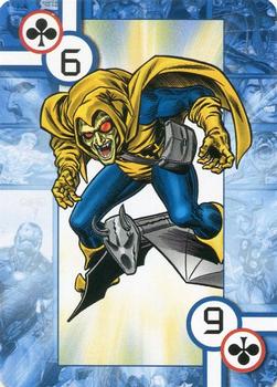 2005 Cards Inc. Marvel Heroes Collectors Edition Playing Cards #6♣ Hobgoblin Front