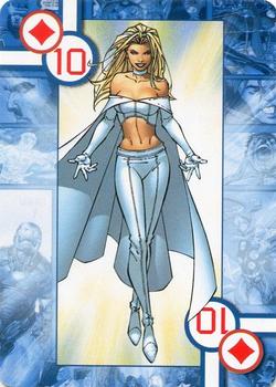 2005 Cards Inc. Marvel Heroes Collectors Edition Playing Cards #10♦ Emma Frost Front