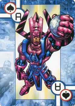 2005 Cards Inc. Marvel Heroes Collectors Edition Playing Cards #A♠ Galactus Front