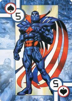 2005 Cards Inc. Marvel Heroes Collectors Edition Playing Cards #5♠ Mr. Sinister Front