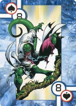2005 Cards Inc. Marvel Heroes Collectors Edition Playing Cards #8♠ Lizard Front