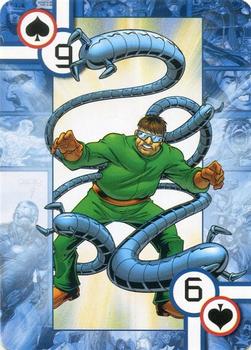 2005 Cards Inc. Marvel Heroes Collectors Edition Playing Cards #9♠ Dr. Octopus Front