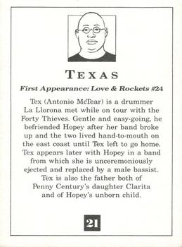 1992 Fantagraphics Love & Rockets #21 Texas Back