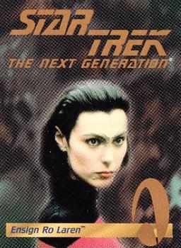 1995 Skybox Playmates Star Trek: The Next Generation #NNO Ensign Ro Laren Front