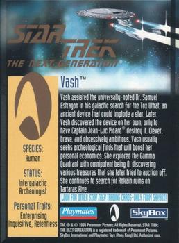 1995 Skybox Playmates Star Trek: The Next Generation #NNO Vash Back