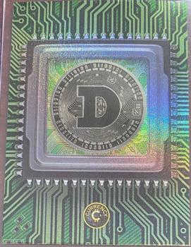 2022 Cardsmiths Currency Series 1 - Meta Rare Crystal Sparkle #MR2 Dogecoin Front