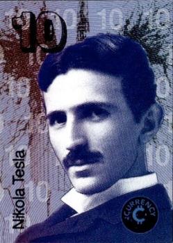 2022 Cardsmiths Currency Series 1 - Cold Foil #CF Nikola Tesla Front