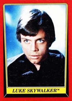 1983 Scanlens Star Wars Return of the Jedi #2 Luke Skywalker Front