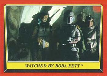 1983 Scanlens Star Wars Return of the Jedi #23 Watched by Boba Fett Front