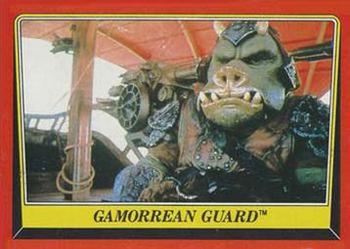 1983 Scanlens Star Wars Return of the Jedi #49 Gamorrean Guard Front