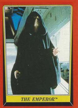 1983 Scanlens Star Wars Return of the Jedi #57 The Emperor Front