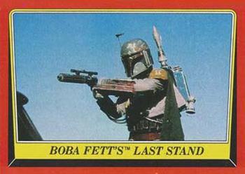 1983 Allen's and Regina Star Wars Return of the Jedi #47 Boba Fett's Last Stand Front
