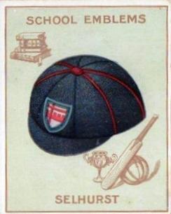 1929 Black Cat School Emblems (Large) #9 Selhurst Grammar School For Boys, The Crescent, Croydon - Surrey Front