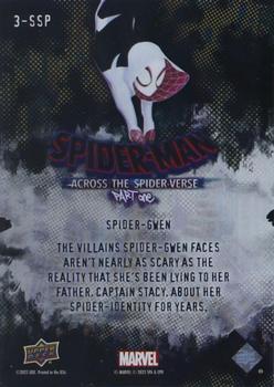 2023 Upper Deck Marvel Spider-Man Across the Spider-Verse Weekly - SSP Variants #3 Spider-Gwen Back
