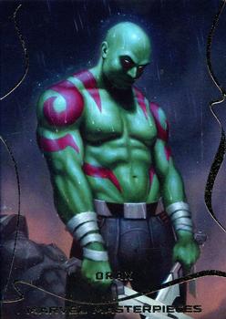 2022 Skybox Marvel Masterpieces #4 Drax Front