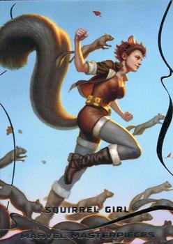 2022 Skybox Marvel Masterpieces #25 Squirrel Girl Front