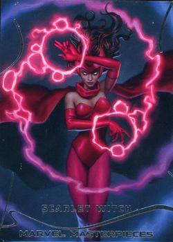 2022 Skybox Marvel Masterpieces #76 Scarlet Witch Front