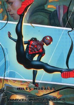 2022 Skybox Marvel Masterpieces #78 Miles Morales Front