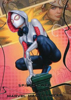 2022 Skybox Marvel Masterpieces #81 Ghost-Spider Front
