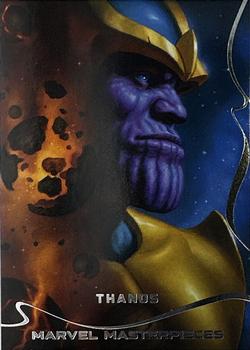 2022 Skybox Marvel Masterpieces #84 Thanos Front