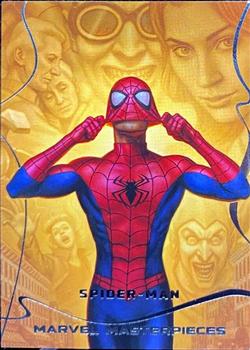 2022 Skybox Marvel Masterpieces #87 Spider-Man Front