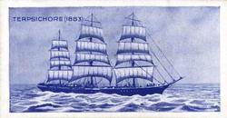 1936 Dominion Tobacco Old Ships (Fourth Series) #1 Terpsichore Front