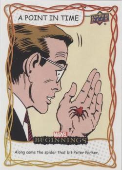 2022 Upper Deck Marvel Beginnings Volume 2, Series 1 - A Point in Time #PT2 Spider-Man Front