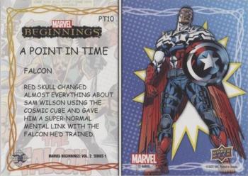 2022 Upper Deck Marvel Beginnings Volume 2, Series 1 - A Point in Time #PT10 Falcon Back