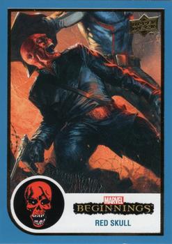 2022 Upper Deck Marvel Beginnings Volume 2, Series 1 - Blue Border #2 Red Skull Front