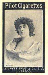 1901 Hignett's Actresses #NNO Brandon Front