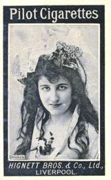 1901 Hignett's Actresses #NNO Drunza Front