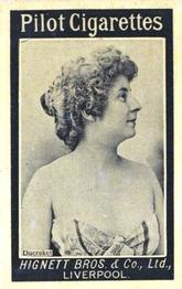1901 Hignett's Actresses #NNO Ducroket Front