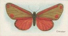 1925 William Gossage & Son Butterflies & Moths #31 Cinnabar Moth Front
