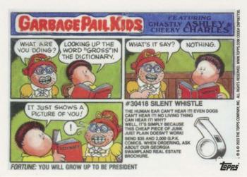 2023 Topps Chrome Garbage Pail Kids Original Series 6 #219a George Washingdone Back