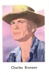 1963 Dutch Gum Unnumbered Set 2 #NNO Charles Bronson Front