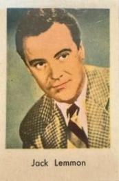 1963 Dutch Gum Unnumbered Set 2 #NNO Jack Lemmon Front