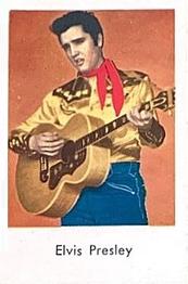 1963 Dutch Gum Unnumbered Set 2 #NNO Elvis Presley Front