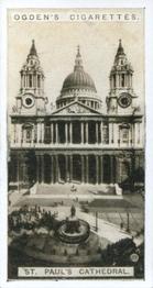 1923 Ogden’s Sights of London #17 St. Paul's Cathedral Front