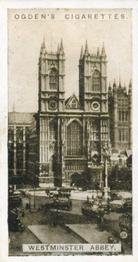 1923 Ogden’s Sights of London #25 Westminster Abbey Front
