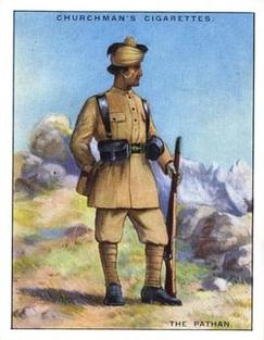 1929 Churchman's Warriors of All Nations (Large) #9 The Pathan Front