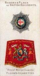 1903 Player's Badges & Flags of British Regiments (Grey Back) #2 Royal Horse Guards Front