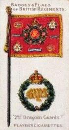 1903 Player's Badges & Flags of British Regiments (Grey Back) #3 2nd Dragoon Guards Front
