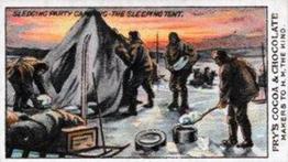 1912 Fry's Captain Scott at the South Pole #18 Camping for the night Front