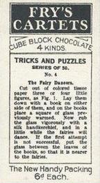 1924 Fry’s Tricks & Puzzles #4 The Fairy Dancers Back