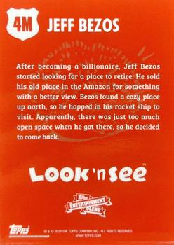2023 Topps Ermsy Entertainment Blend - Look N’ See - Mars Attacks #4M Jeff Bezos Back