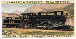 1913 Lambert & Butler World's Locomotives 3rd Series #21A Grand Trunk 4-6-2 Engine Front