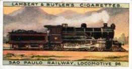 1913 Lambert & Butler World's Locomotives 3rd Series #23A San Paolo Front