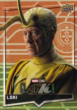 2021 Upper Deck Marvel Studios Disney+ SDCC Special Edition #15 Loki Front