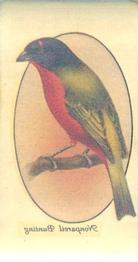 1933 Player's Aviary and Cage Birds - Transfers #48 Nonpareil Bunting Front