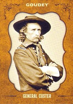 2022 Upper Deck Goudey Wild West Weekly #6 General Custer Front